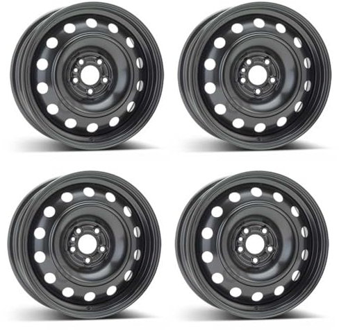 4x Alcar Stahlfelgen 4-8053 6.0Jx16 ET36,5 5x98 kompatibel mit Fiat 500