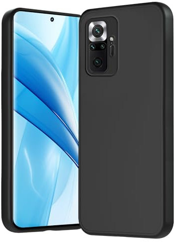 Agedate Dünn Hülle für Xiaomi Redmi Note 10 Pro, Antikratzer, Upgraded Kameraschutz, Anti-Schock, Anti-Rutsch Schutzhülle, Unterstützt kabelloses Laden, Anti-Fingerabdruck Handyhülle