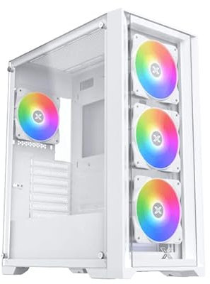Boitier+Moyen+Tour+E-ATX+Xigmatek+Quantum+RGB+avec+panneaux+vitr%C3%A9s+%28Blanc%29