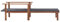 Generico kangqiling Sonnenliege Polyrattan und Massivholz aus Akazienholz, schwarz, 48706