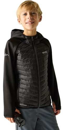 Regatta Unisex Kinder Junior Andreson Hybrid Steppjacke Wasserabweisender Mantel