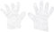 Disposable Smooth Polythene Gloves - Pack of 100 - Large