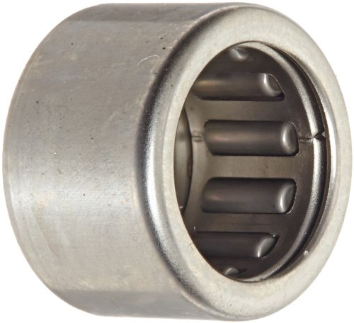 INA BK0808 Nadelrollenlager, Stahlkäfig, geschlossenes Ende, offen, metrisch, 8 mm Innendurchmesser, 12 mm Außendurchmesser, 8 mm Breite, 28000 U/min maximale Drehgeschwindigkeit, 590 lbf statische Tragkraft, 620 lbf dynamische Belastbarkeit
