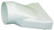 raccord mixte droit - 55 x 220 vers 125 mm rond - atlantic 460012
