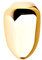 Single 10x6mm Grill - One size fits all Zahnaufsatz gold