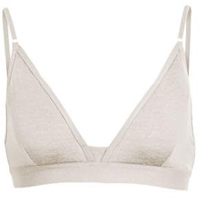 Icebreaker Merino-BH Siren für Damen, Damen, Wmns Siren Bra, Fawn Hthr, X-Small