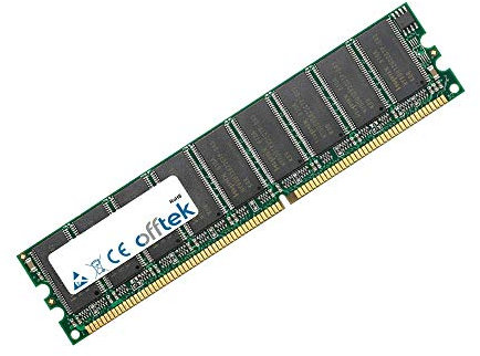 OFFTEK 1GB RAM Memory 184 Pin Dimm - 2.5V - DDR - PC2100 (266Mhz) - Unbuffered ECC