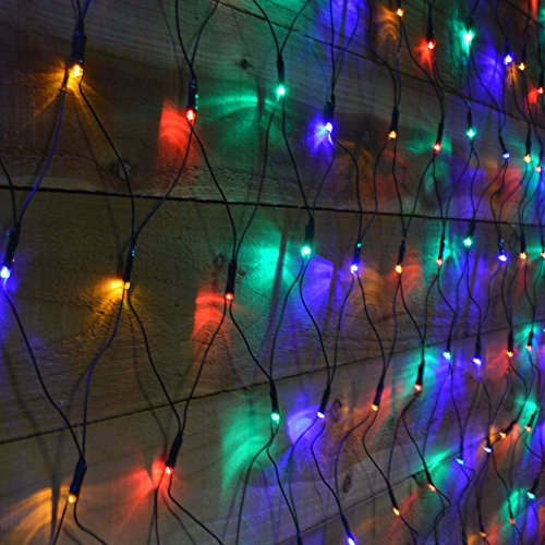 3.5x1.2m 180 Multi-action Net - Premier Christmas Lights LV122742M Multicoloured