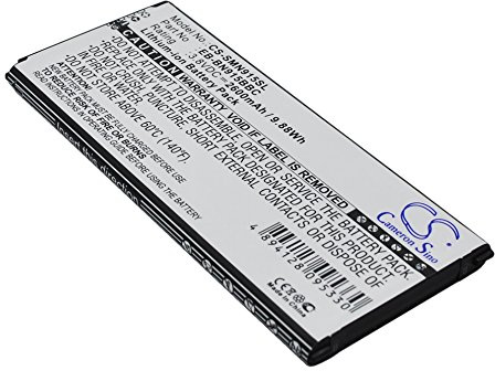 CS-SMN915SL Akku 2600mAh Kompatibel mit [Samsung] Galaxy Note Edge, Note Edge 4G, SM-N915, SM-N9150, SM-N915A, SM-N915D, SM-N915F, SM-N915FY, SM-N915J, SM-N915K, SM-N915L, SM-N915P, SM-N915R4, SM-N91