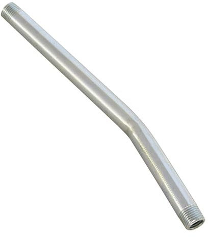 Düsenrohr für Fettpresse 15cm, Silber