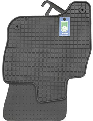 PETEX Gummimatten passend für e-Golf ab 07/2014 Fußmatten schwarz 4-teilig