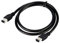 zdyCGTime 3.3 FT 6 broches vers 6 broches Firewire DV iLink Câble IEEE 1394 mâle vers mâle Compatible avec PC, FireWire, SUN, Sony iLink et tous les périphériques IEEE-1394b. (Noir)