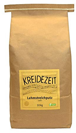 Kreidezeit Lehmstreichputz-weiß-10,00 kg