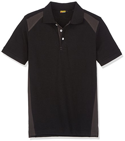 Blåkläder 33241050 Polo-Shirt, Schwarz/Dunkel Grau XS