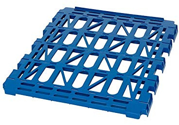 Abrollwerk HDPE Zwischenboden für 3-seitige Rollbehälter 724x815 mm | Schlagfest, witterungsbeständig, splitterfrei & leicht zu reinigen; für 3-seitige Gitterwagen, Lager, Logistik & Handel, HDPE