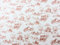 Melody Jane Dolls House Toile de Jouy Red on White Miniature Picture Print Wallpaper 1:12