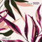 GreenLine Floral 2021 - Wand-Kalender - Broschüren-Kalender - 30x30 - 30x60 geöffnet - Blume