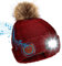 Achort Wintermütze mit Licht Wireless Bluetooth 5.0 Music Mütze 4 LED Hut USB aufladbare Caps für Frauen warme Strickmütze