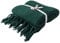 SIPEIEN Decke Werfen Strickdecke für Couch Sofa Bett gemütlich Baumwolle Sofa-Strickdecken Gemütliche Decke Schwer Decke werfen Dunkelgrün 130cmx170cm