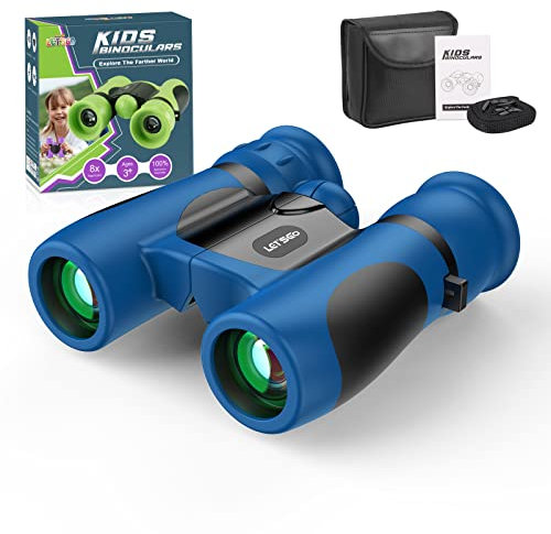 Fernglas für Kinder - Outdoor Spielzeug ab 3 4 5 6 7 8 Jahre, Kindertagsgeschenke Einschulung Junge & Mini Fernglas Klein Spielzeug für Draußen, Wandern, Camping