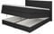 Betten Jumbo King Boxspringbett 200x200 cm mit Bettkasten 7-Zonen TFK Härtegrad H2 und 10cm Premium-Pocket-Air-Topper | Farbe Anthrazit | div. Größen verfügbar