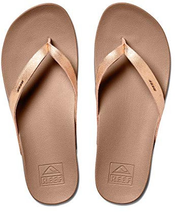 Reef Women's Cushion Bounce Court Flip-Flop, Rose Gold, 5 UK