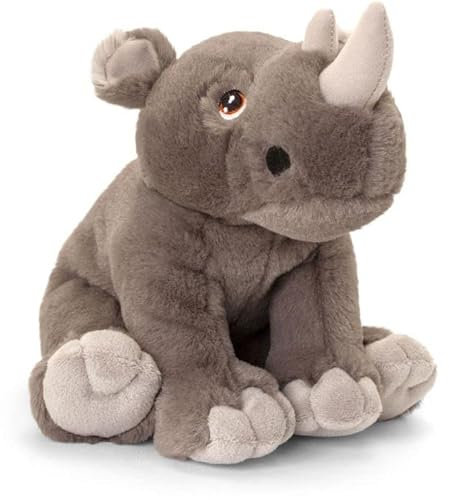 Deluxe Paws 100% recyceltes Plüsch-Öko-Spielzeug (Rhino)
