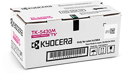 Kyocera TK-5430M Magenta. Original Toner-Kartusche. Kompatibel für PA2100cx, PA2100cwx, MA2100cfx und MA2100cwfx
