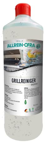 Allrein Grillreiniger & Backofenreiniger Konzentrat 1:10 1L für den Haushalt und Gastronomie