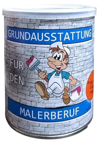 Grundausstattung für den Maler Geschenk aus der Dose, Scherzartikel, Lustige Geschenkidee, Party-Brüller, Spaßgeschenk, Geburtstagsgeschenk von Feinkost Student