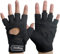 LeerKing Fitness Handschuhe Mesh Trainingshandschuhe Sporthandschuhe Herren und Damen für Gym Kraftsport Fitnessstudio Fahrrad Pole Dance Yoga Verbesserte Griffe Schwarz S