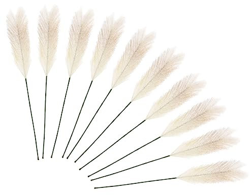 10pcs Künstliche Schilfrohr Hoch Plume Reed Gras Schilf