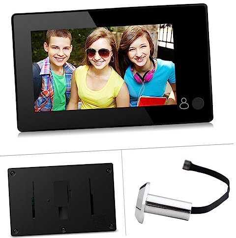 Veemoon 145degree Hd Electronic Door Peephole Camera Angle Door Viewer Security Spyhole for Front
