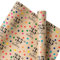 RUSPEPA Kraft-Geschenkpapierrolle mit Duft – Mini-Rolle – buntes Punkte-Design, ideal für Geburtstag, Party, Babyparty – 43,2 cm x 5 m – 35. Geburtstag