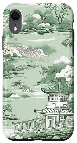 iPhone XR Chinoiserie Sage Green Case