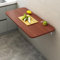 Hsivtns Klappbarer Wandtisch Küchentisch Kindertisch Wandmontierter Klapptisch Wand Wandklapptisch Wandtisch Klappbar Outdoor Wandschreibtisch,80 * 50cm/32 * 20inch
