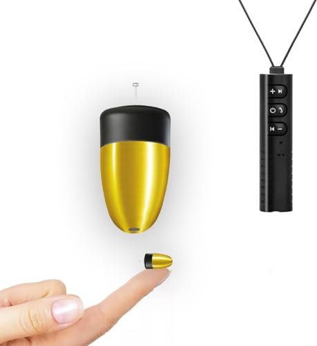 Pinganelli nascosti Pinganillo Esami Bluetooth Nascosto V6 - Auricolare spia invisibile senza fili copia esame. (Micromini con V6)