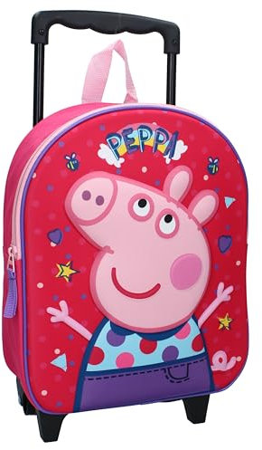 Peppa Pig Trolley Rugzak - 3D
