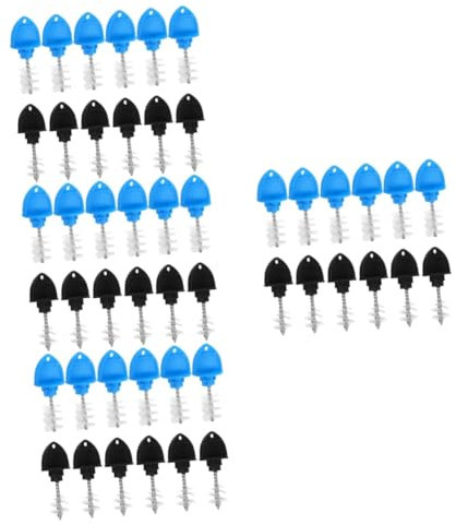 IMIKEYA 4 Juegos Cepillo De Grifo De Cerveza Tapón Barril Cerveza Cepillo Plástico Cerveza Cepillo De Enchufe Tapón De Limpieza del Grifo Plástico/Acero Inoxidable 12 Uds * 4