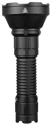 SF26 21700 Flashlight 2000lm 964m Long-Range USB C Rechargeable Torch with Double Tail Switch IPX-8(with 21700 Battery)