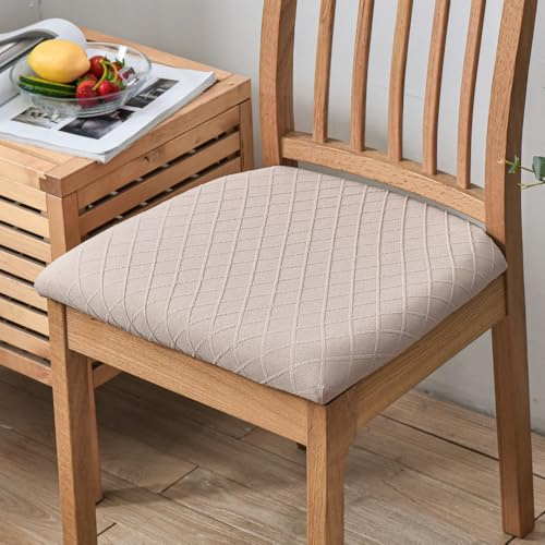 Housse de Chaise Salle À Manger Rose Pâle House de Chaise À Manger Extensible,Anti-Poussière,Amovibles Et Lavables pour Banquet, Cuisine, Fête, Hôtel