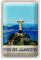 Blechschild | Rio de Janeiro | Brasilien | Dekoration | 12 cm x 18 cm