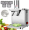 Procesador de alimentos de alta resistencia con tres funciones para cortar en cubitos, rebanar y papas fritas. Picadora de 250 W para restaurantes, hogares y cocinas.,Style3