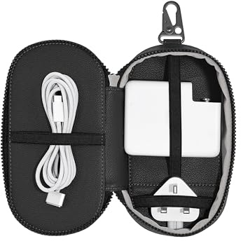 Stackers Black Clip On Charger Pouch