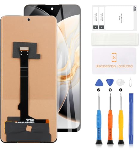 LADYSON Pantalla LCD TFT para Xiaomi Poco X6 5G 23122PCD1G 23122PCD1I MZB07Z0IN, pantalla LCD, digitalizador de pantalla táctil, reemplazo de montaje de cristal completo con herramientas (negro sin