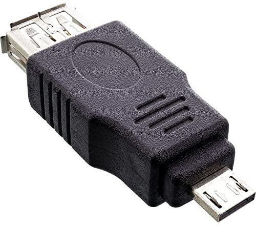 InLine 31600 Adaptateur Micro-USB Micro-A plug à USB A socket