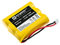 Sanik 3SN-AA60-S-J1 Cordless Phone Battery Replacement For 3AA w/JST - AT&T, Panasonic, RadioShack 23-298 (600mAh) Battery
