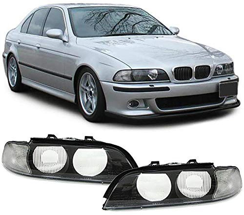 Xenon Streuscheiben Scheinwerfergläser Blinker weiß passt für 5er BMW E39 95-00