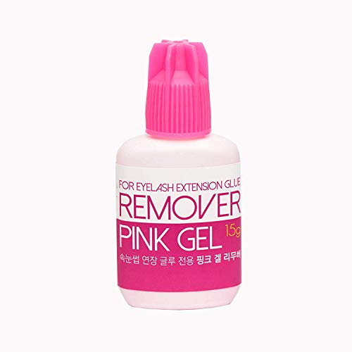 Pink Gel Remover para extensión de pestañas, 15 g