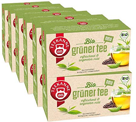 Teekanne Bio Gr?ner Tee, 12er Pack